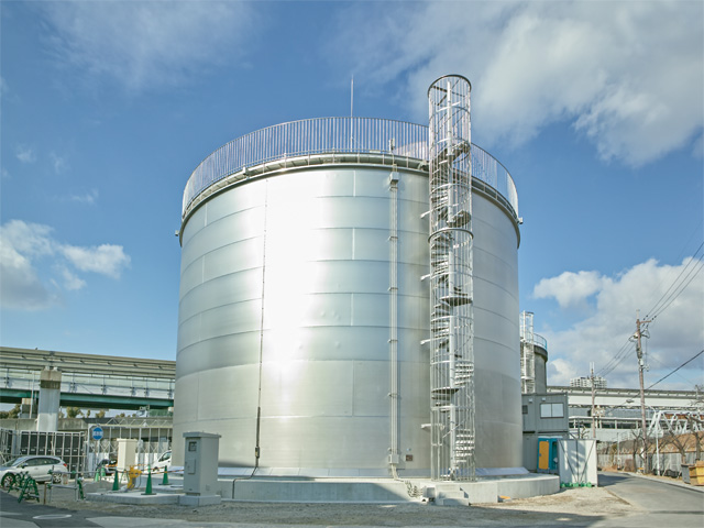 中央送水所１号配水池更新工事